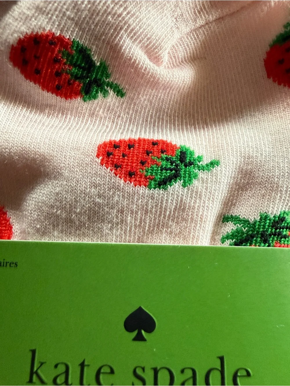 🍓 KATE SPADE 3pr Low Cut Socks One Size